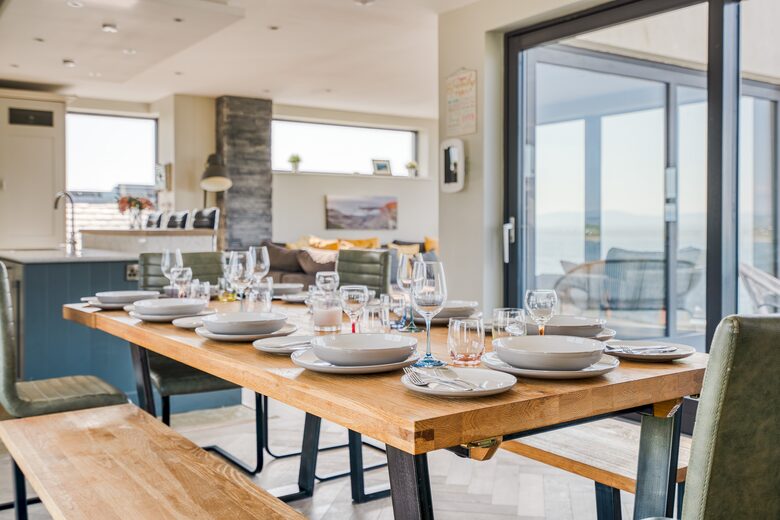 Oceanfront Cliff House with a Tennis Court - Rossnowlagh, Ireland