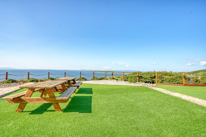 Oceanfront Cliff House with a Tennis Court - Rossnowlagh, Ireland