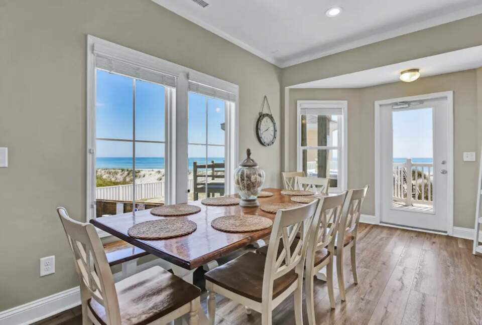 Peachy Views | Beachfront Retreat - North Topsail Beach, North Carolina
