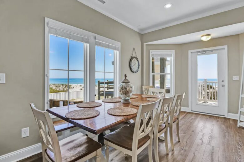 Peachy Views | Beachfront Retreat - North Topsail Beach, North Carolina