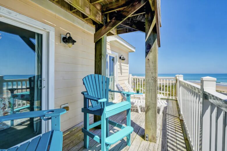 Peachy Views | Beachfront Retreat - North Topsail Beach, North Carolina