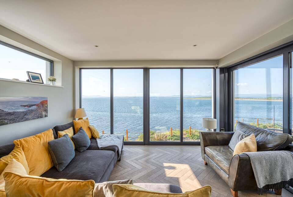 Oceanfront Cliff House with a Tennis Court - Rossnowlagh, Ireland