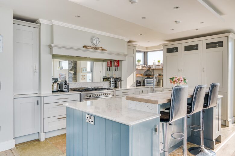Oceanfront Cliff House with a Tennis Court - Rossnowlagh, Ireland