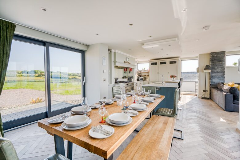 Oceanfront Cliff House with a Tennis Court - Rossnowlagh, Ireland