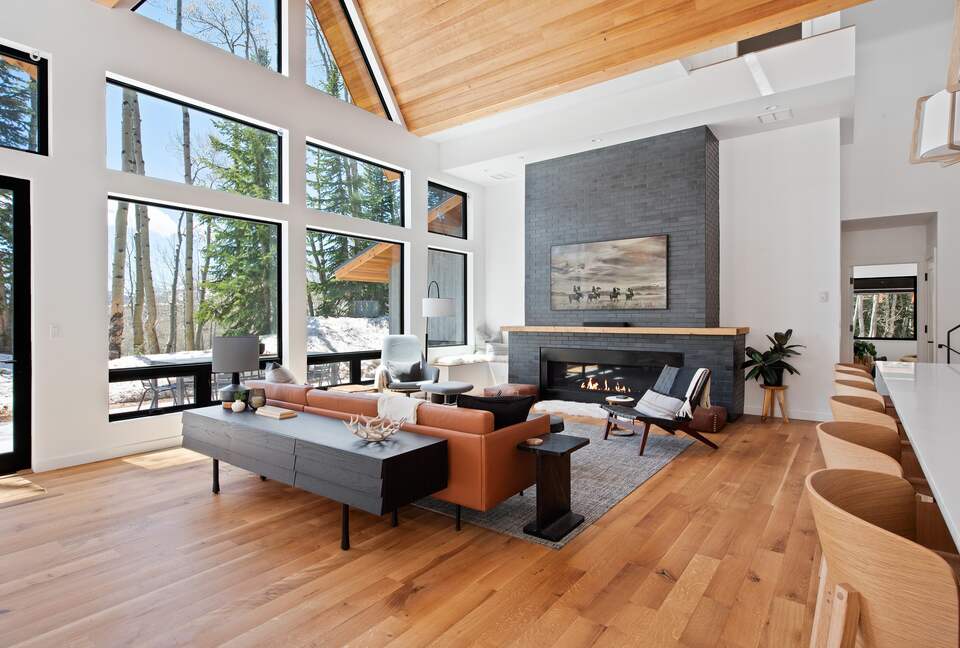 New Mountain Modern Home in the Trees - Crested Butte, Colorado