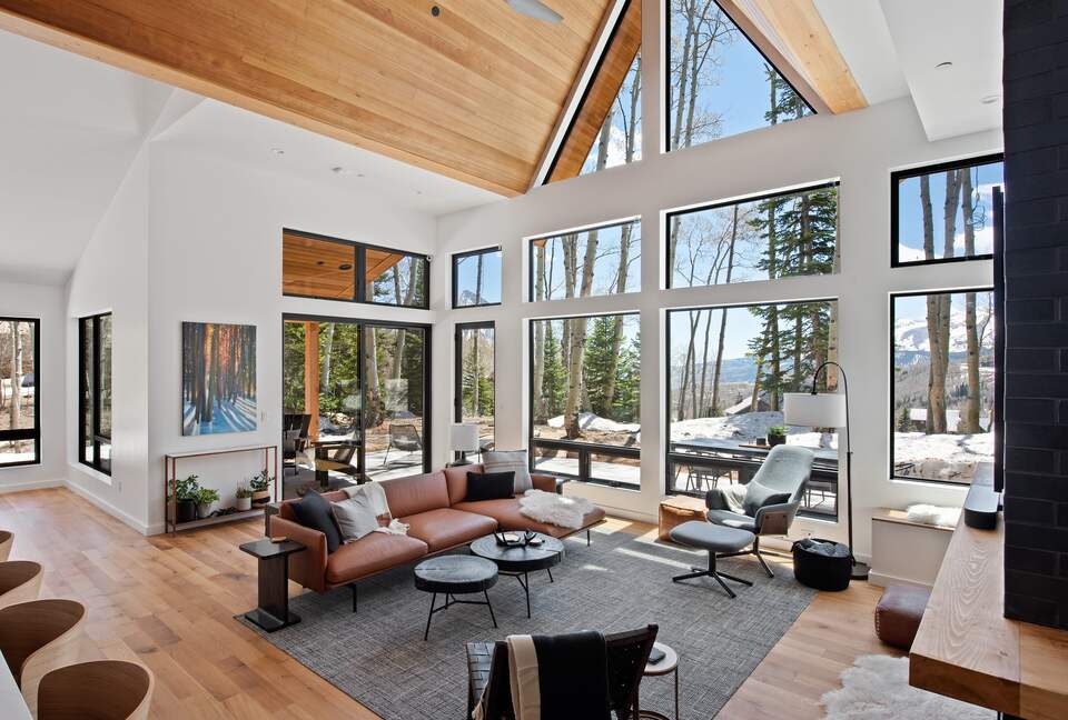 New Mountain Modern Home in the Trees - Crested Butte, Colorado