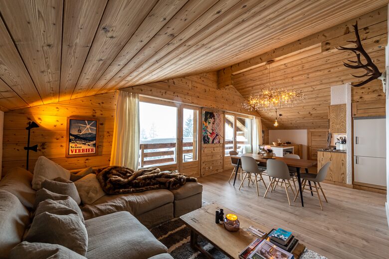 Penthouse Alpine Chalet - Verbier, Switzerland