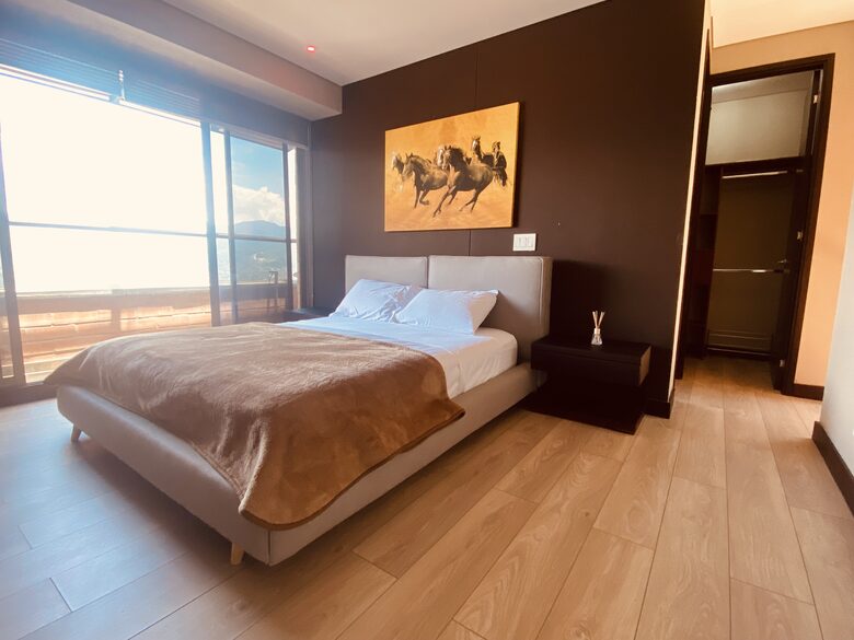 3rd Master bedroom with balcony and private bathroom