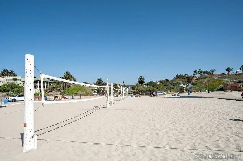 Volleyball across the street