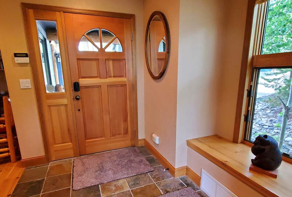 inside of front door