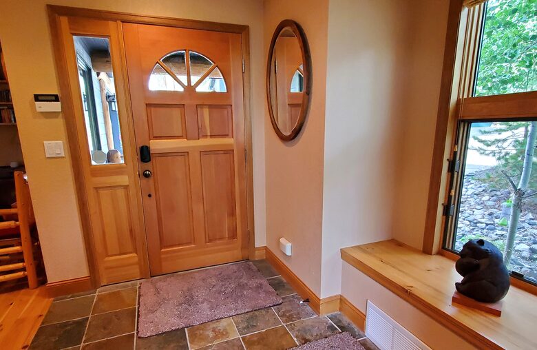 inside of front door