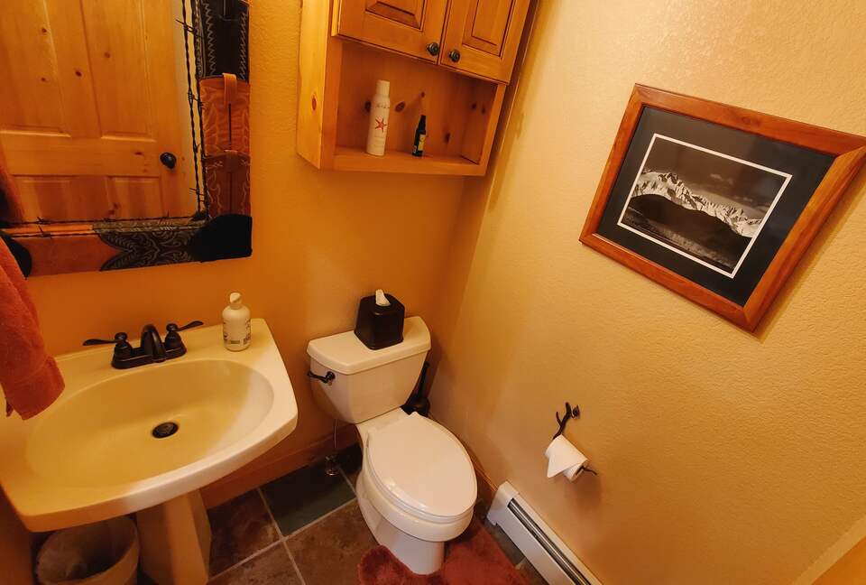 Powder room, main floor