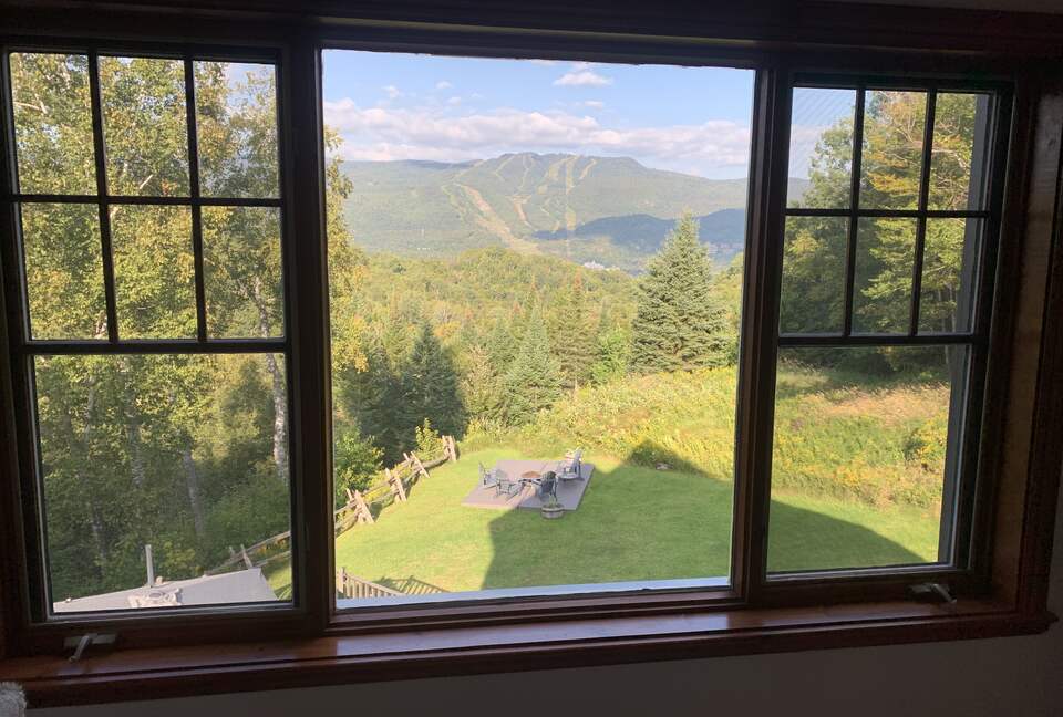 View from master bedroom