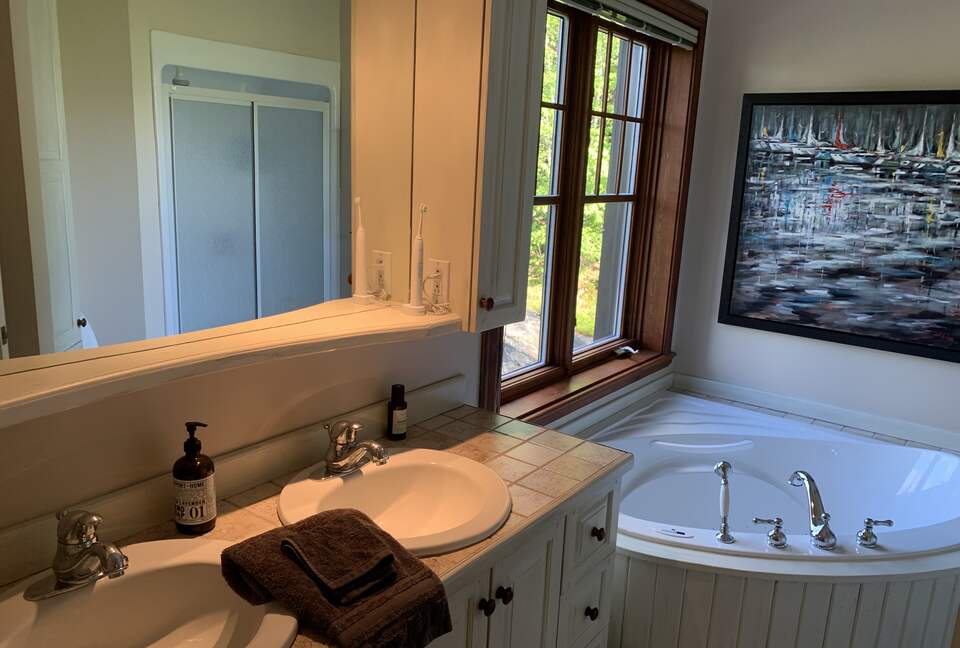 Master bedroom bathroom