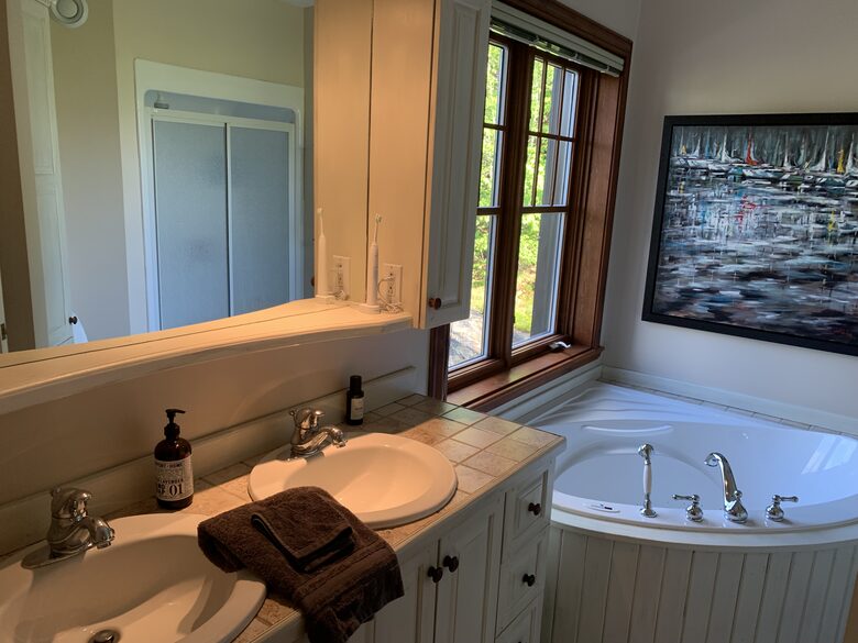 Master bedroom bathroom