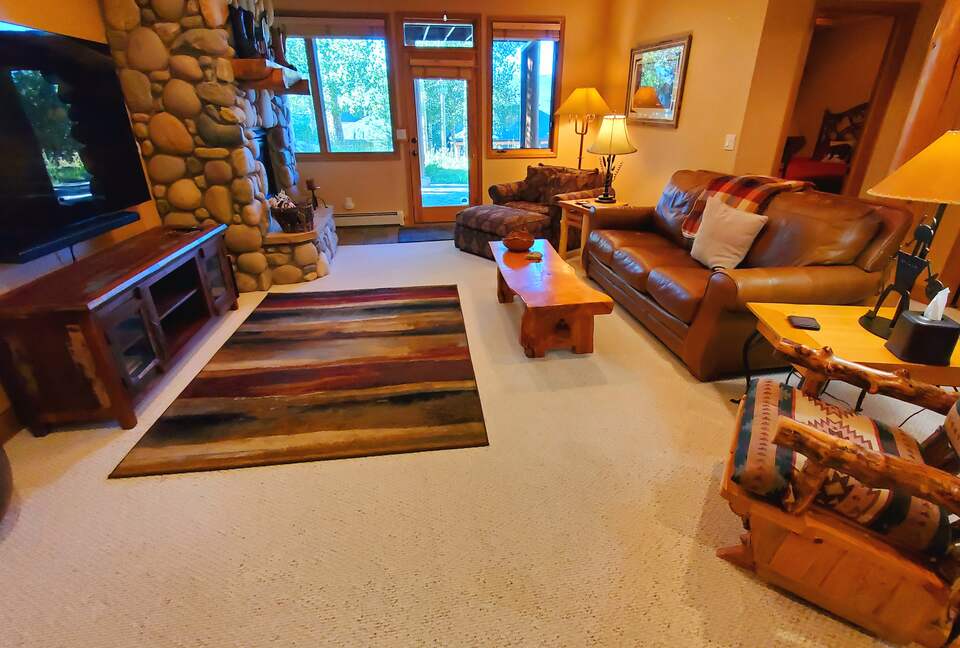 Family room, lower level