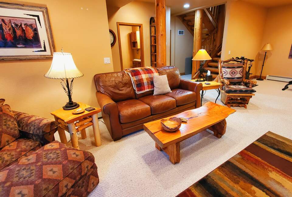 Family room, lower level