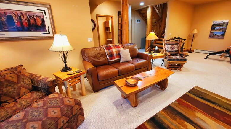 Family room, lower level