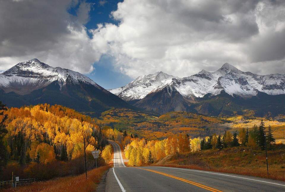 Mt. Wilson & Wilson Peak in Fall