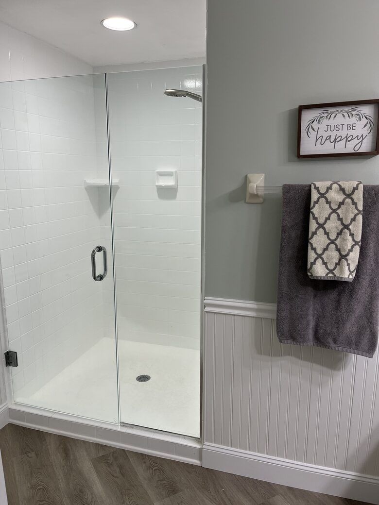 Master bathroom shower