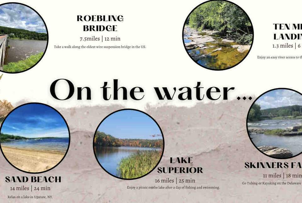 Peaceful Retreat on Delaware River | With a Hot tub & Game Room - Narrowsburg, New York