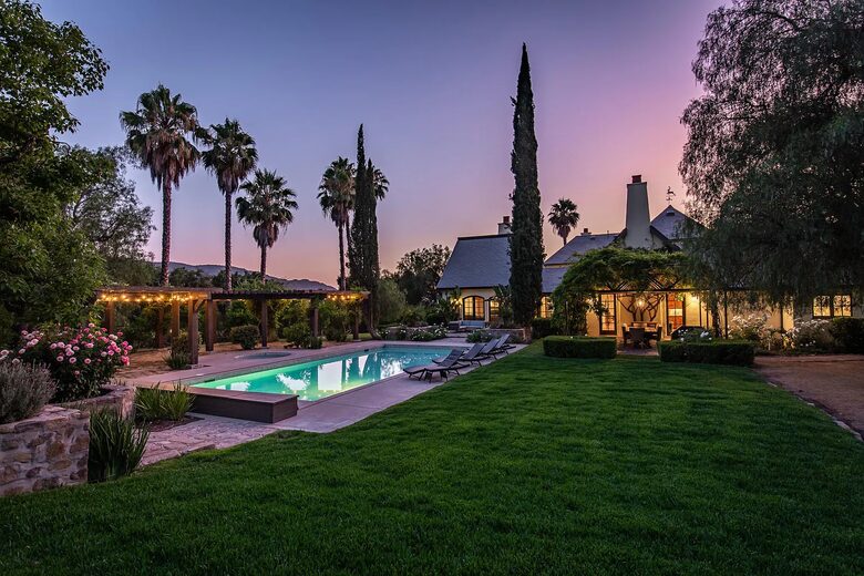 Villa Valencia Ojai | French Inspired Estate in the orange orchards of S. California - Ojai, California