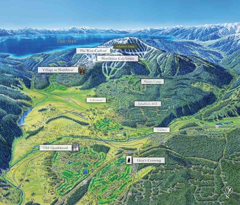 Old Greenwood 3 Bedroom Cabin | On Jack Nicklaus Golf Course -- Perfect for Ski and Summer! - Truckee, California