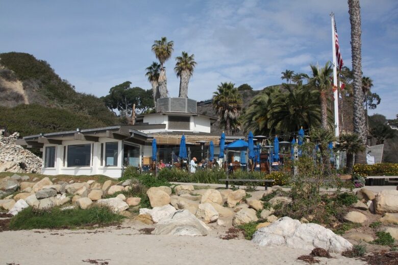 Boat house closest beach restaurant at Arroya Buro Beach 3 miles