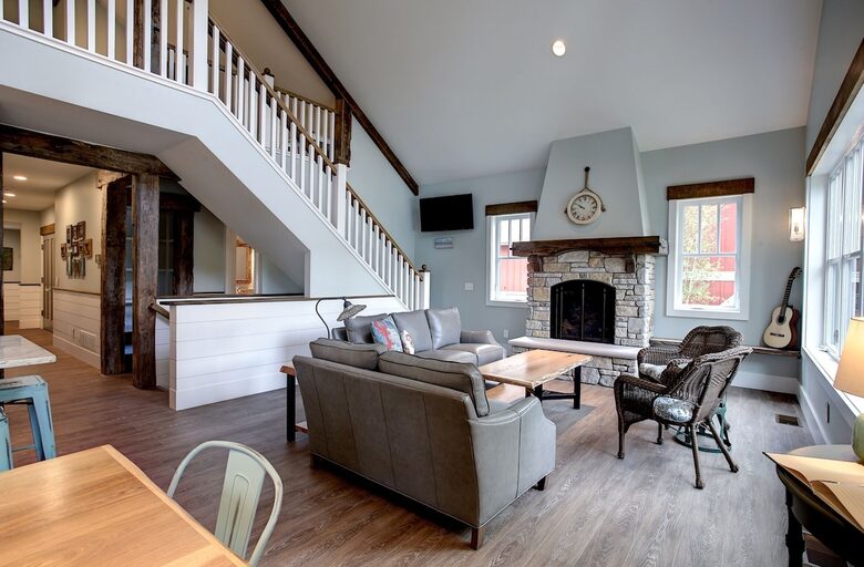 Luxury Lakefront Cottage | With Sandy Beach, Hot Tub, SUP, & Dock - Traverse City, Michigan