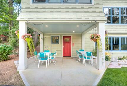 Luxury Lakefront Cottage | With Sandy Beach, Hot Tub, SUP, & Dock - Traverse City, Michigan