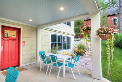 Luxury Lakefront Cottage | With Sandy Beach, Hot Tub, SUP, & Dock - Traverse City, Michigan