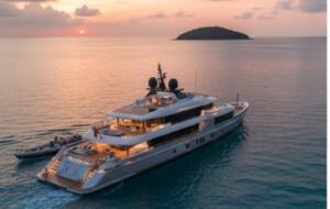 Great luxury yacht - Honolulu, Hawaii