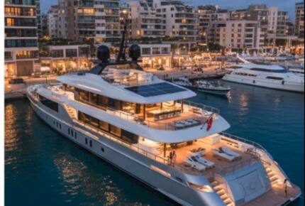 Great luxury yacht - Honolulu, Hawaii