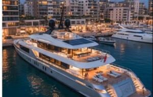 Great luxury yacht - Honolulu, Hawaii