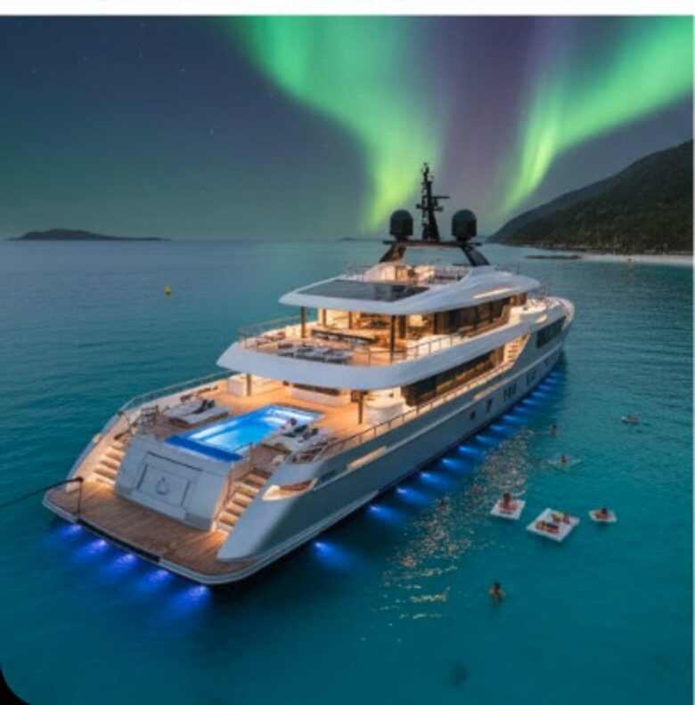 Great luxury yacht - Honolulu, Hawaii