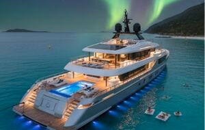 Great luxury yacht - Honolulu, Hawaii