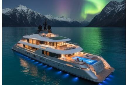 Great luxury yacht - Honolulu, Hawaii