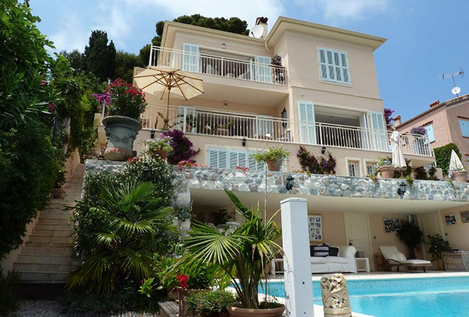 Detached Villa in Cote d'Azur with Panoramic Sea Views - Villefranche-sur-Mer, France