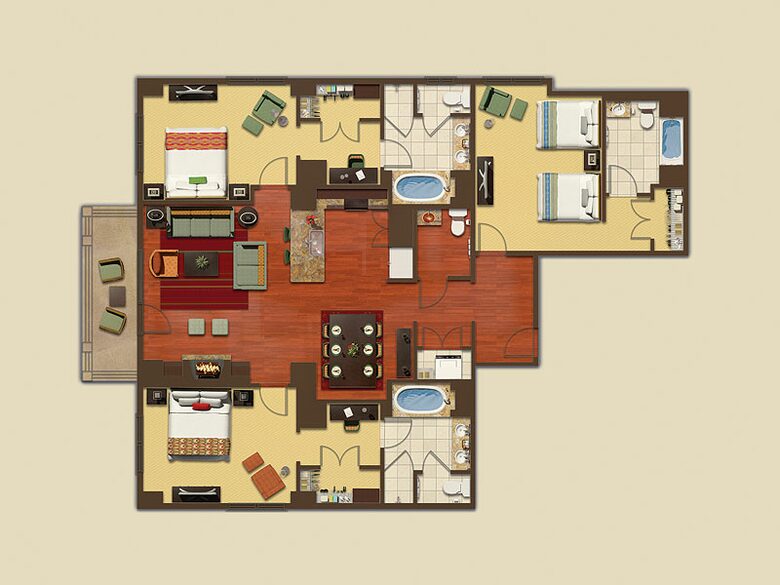 The Ritz-Carlton Club, Lake Tahoe - 3 Bedroom - Truckee, California