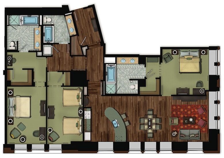 The Ritz-Carlton Club, San Francisco - 3 Bedroom - San Francisco, California