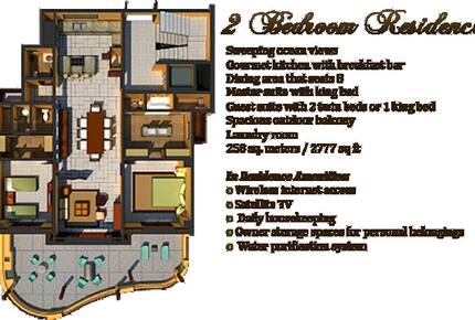 Celeste Beach Residence and Spa - 2 Bedroom Residence - Bahías de Huatulco, Mexico