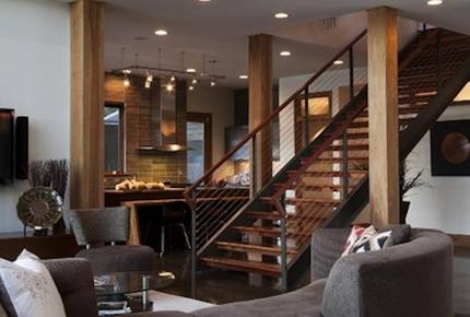 The Glass House on Lake Keowee - Sunset, South Carolina