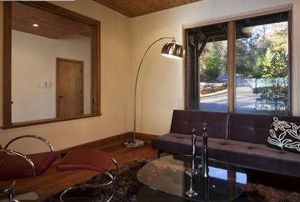 The Glass House on Lake Keowee - Sunset, South Carolina