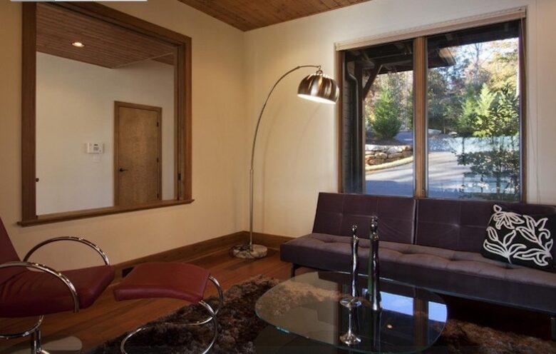 The Glass House on Lake Keowee - Sunset, South Carolina