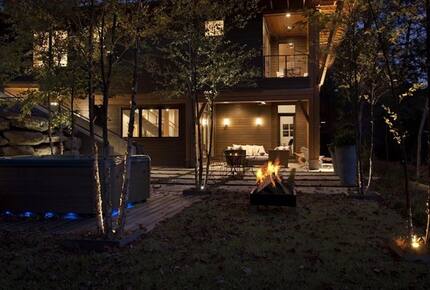 The Glass House on Lake Keowee - Sunset, South Carolina