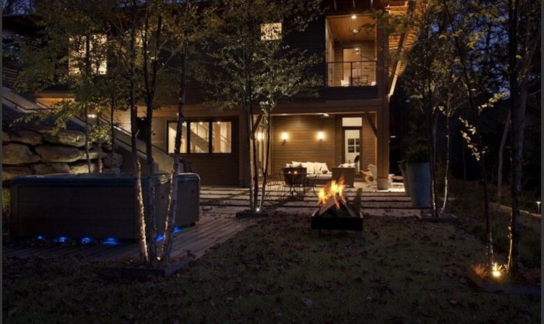 The Glass House on Lake Keowee - Sunset, South Carolina