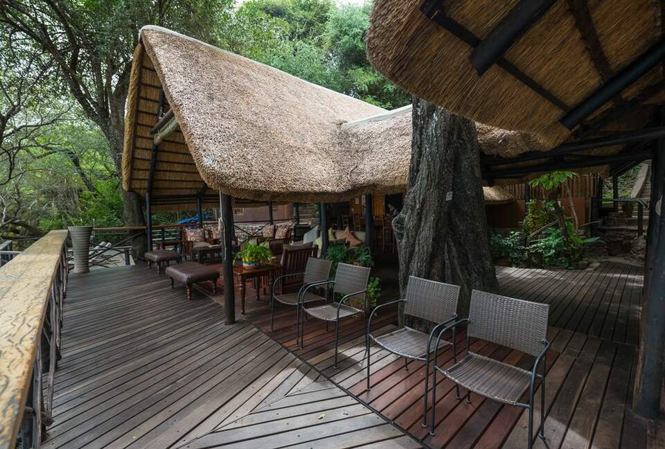A Meru Safari Tent at the Ichingo River Lodge - Eastern Caprivi, Namibia