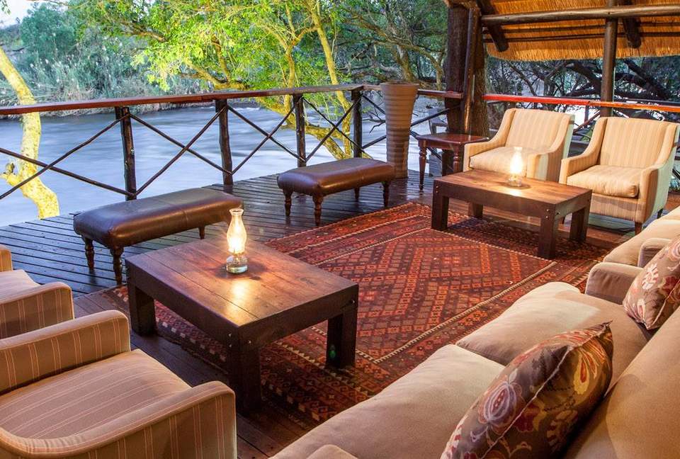 A Meru Safari Tent at the Ichingo River Lodge - Eastern Caprivi, Namibia