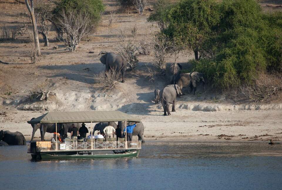 A Meru Safari Tent at the Ichingo River Lodge - Eastern Caprivi, Namibia