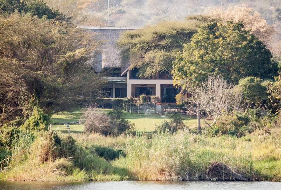 A Meru Safari Tent at the Ichingo River Lodge - Eastern Caprivi, Namibia